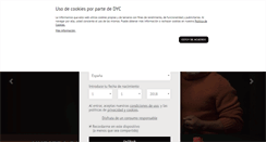 Desktop Screenshot of dyc.es
