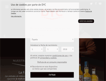 Tablet Screenshot of dyc.es